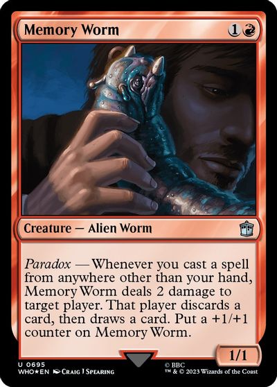 Memory Worm (Surge Foil) card art