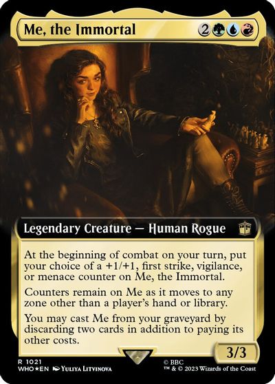 Me, the Immortal (Extended Art) (Surge Foil) card art