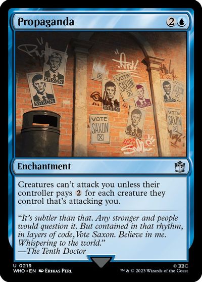 Propaganda card art