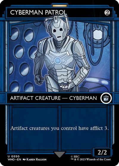 Cyberman Patrol (Showcase) card art