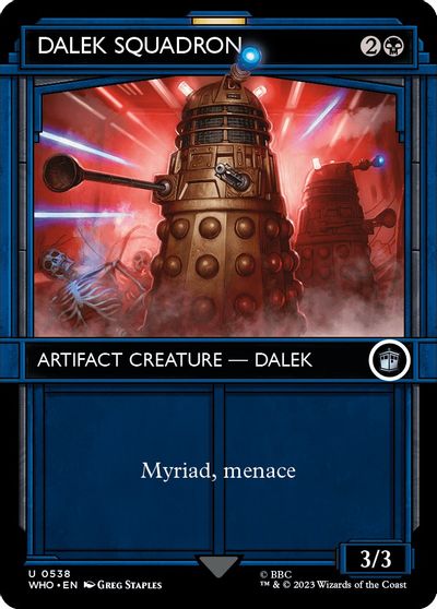 Dalek Squadron (Showcase) card art