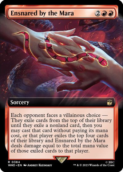 Ensnared by the Mara (Extended Art) card art