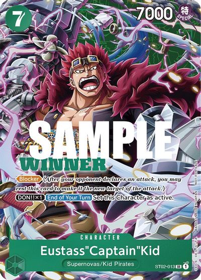 Eustass"Captain"Kid (Winner Pack Vol. 5) card art