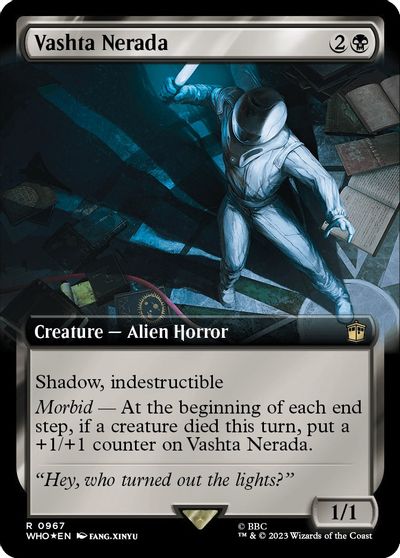 Vashta Nerada (Extended Art) (Surge Foil) card art