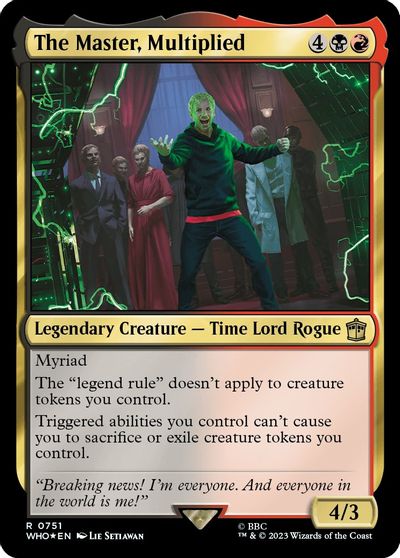 The Master, Multiplied (Surge Foil) card art