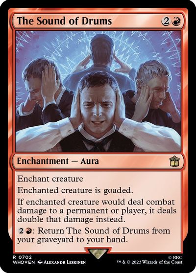The Sound of Drums (Surge Foil) card art