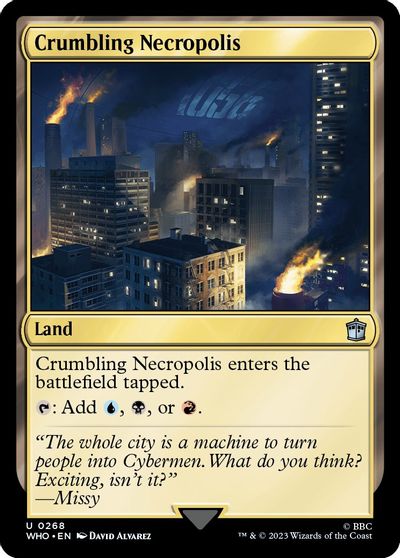 Crumbling Necropolis card art
