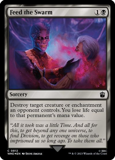 Feed the Swarm (Surge Foil) card art