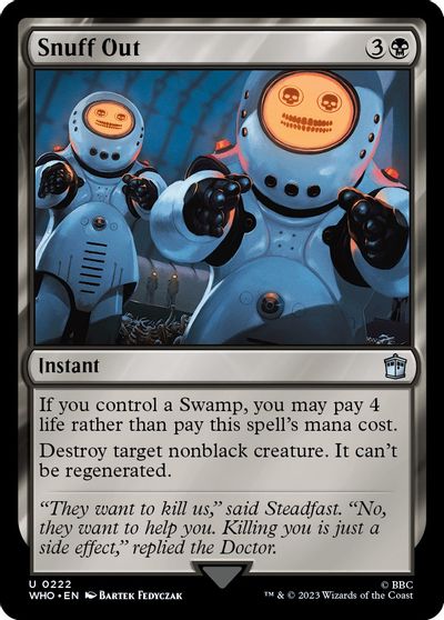 Snuff Out card art