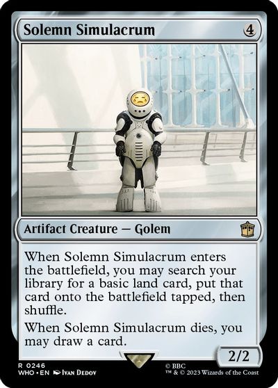 Solemn Simulacrum card art