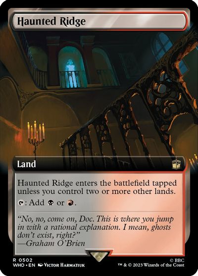 Haunted Ridge (Extended Art) card art