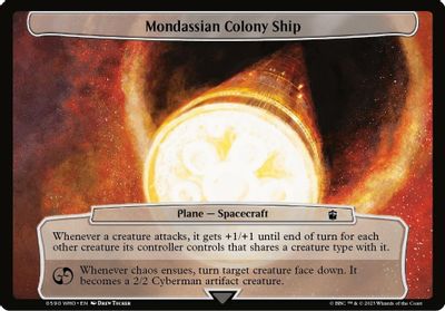 Mondassian Colony Ship card art