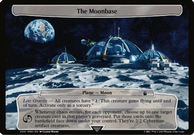 The Moonbase card art