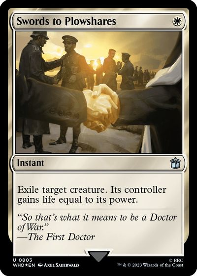 Swords to Plowshares (Surge Foil) card art