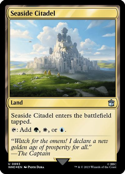 Seaside Citadel (Surge Foil) card art