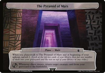 The Pyramid of Mars card art