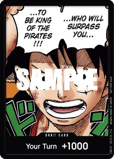 DON!! Card (Monkey.D.Luffy) (1st Anniversary DON!! Card Pack) card art