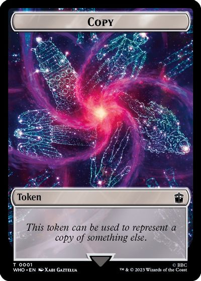Copy // Treasure (0031) Double-Sided Token card art