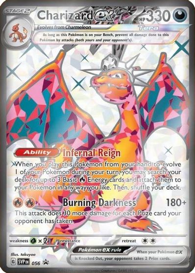 Charizard ex - 056 card art