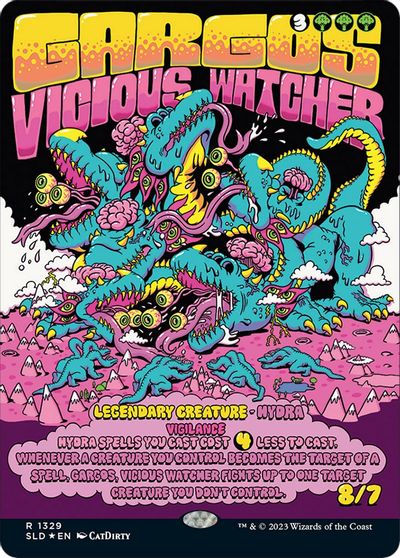Gargos, Vicious Watcher card art