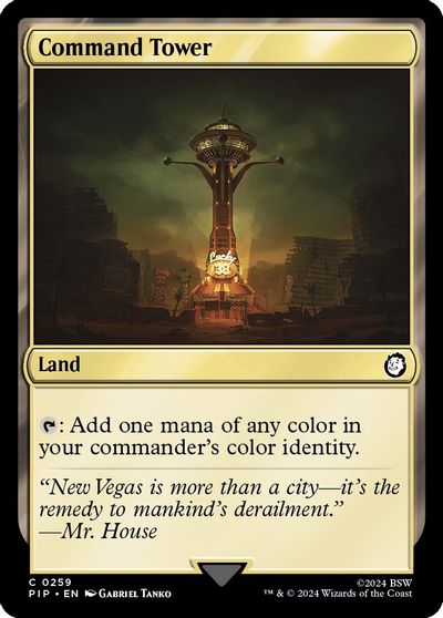 Command Tower card art