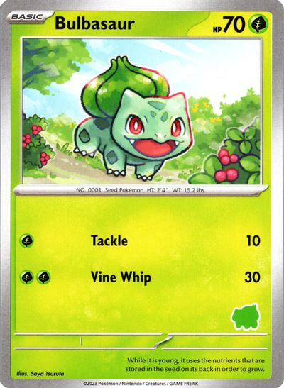 Bulbasaur card art