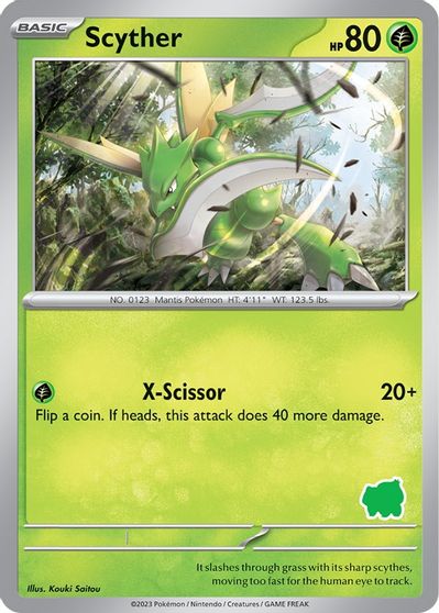 Scyther card art