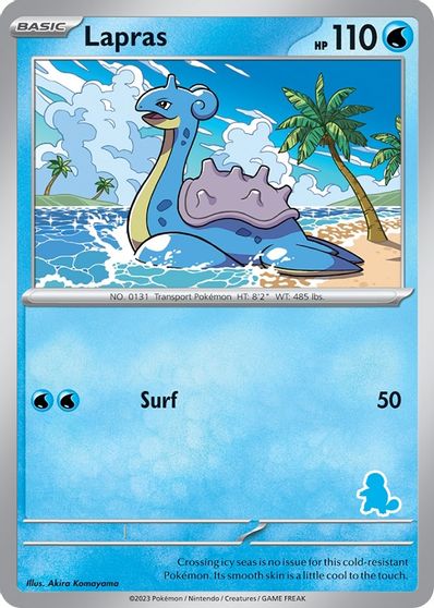 Lapras card art