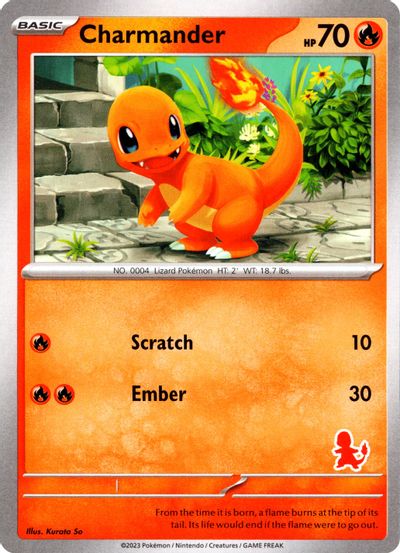 Charmander card art