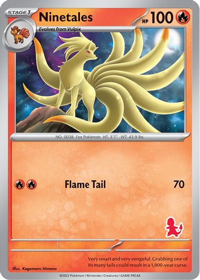 Ninetales card art
