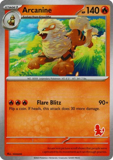 Arcanine card art