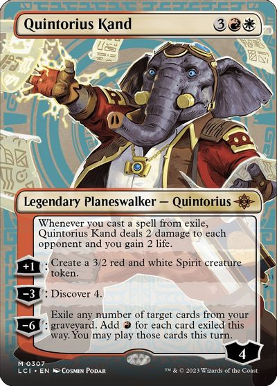 Quintorius Kand (0307) (Borderless) card art
