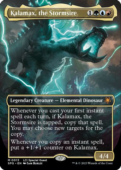 Kalamax, the Stormsire (Borderless) card art