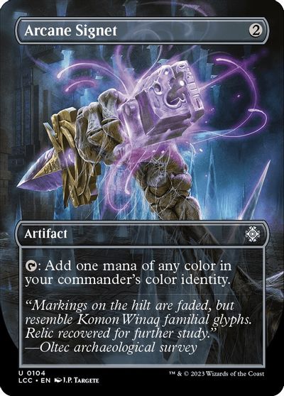 Arcane Signet (Borderless) card art