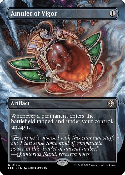 Amulet of Vigor (Borderless) card art