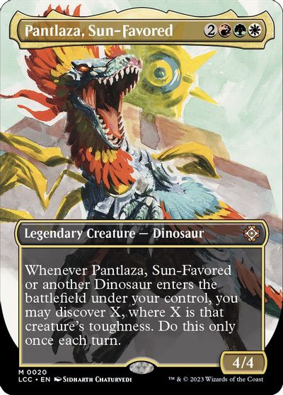 Pantlaza, Sun-Favored (Borderless) card art