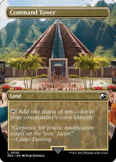 Command Tower (Borderless) card art