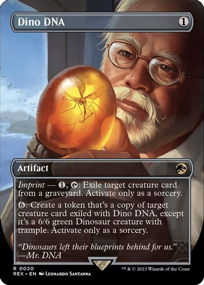 Dino DNA (Borderless) card art