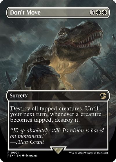 Don't Move (Borderless) card art