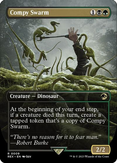 Compy Swarm (Borderless) card art