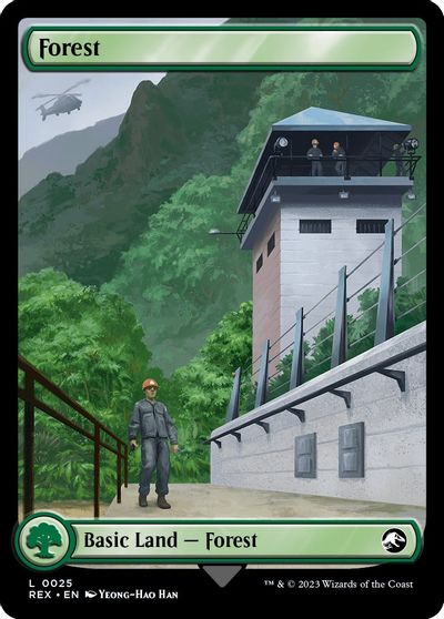Forest card art