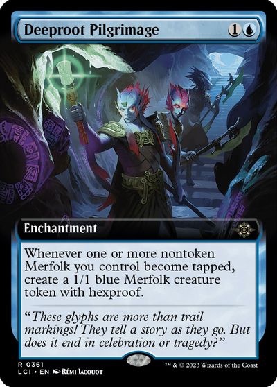 Deeproot Pilgrimage (Extended Art) card art