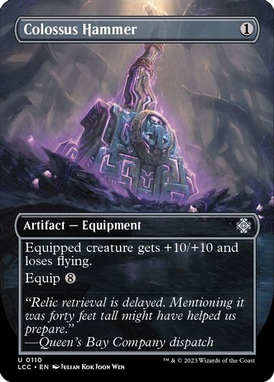 Colossus Hammer (Borderless) card art