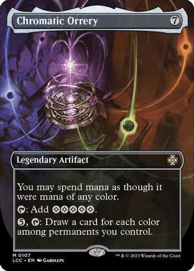 Chromatic Orrery (Borderless) card art