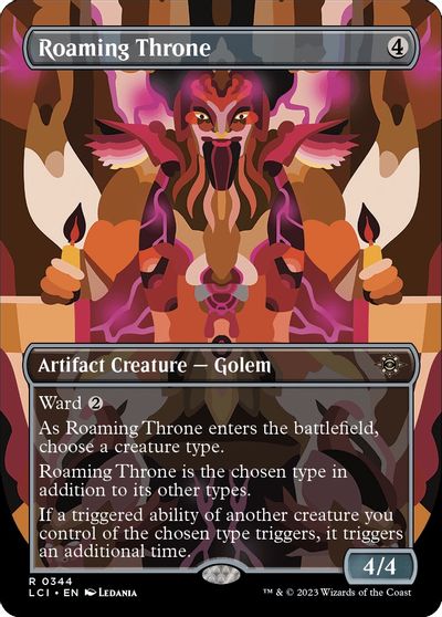 Roaming Throne (Borderless) card art