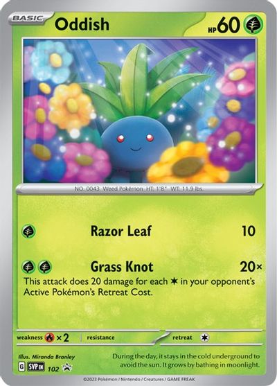 Oddish - 102 card art