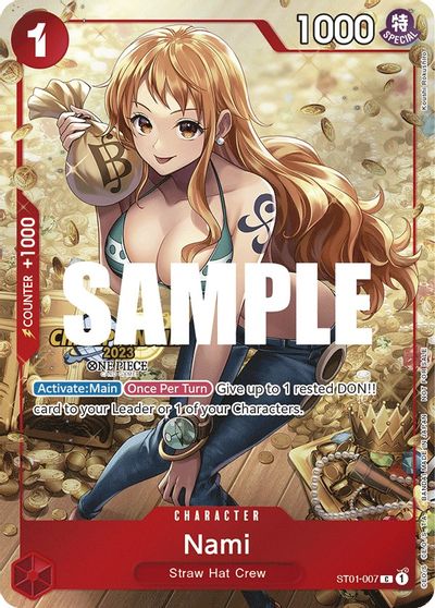 Nami (CS 2023 Celebration Pack) card art