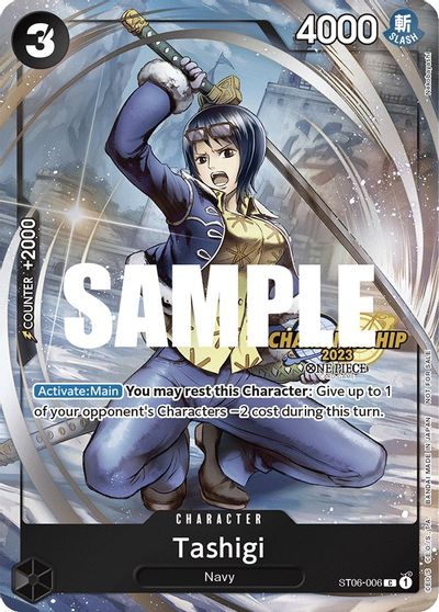 Tashigi (CS 2023 Celebration Pack) card art