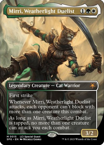 Mirri, Weatherlight Duelist (Borderless) card art