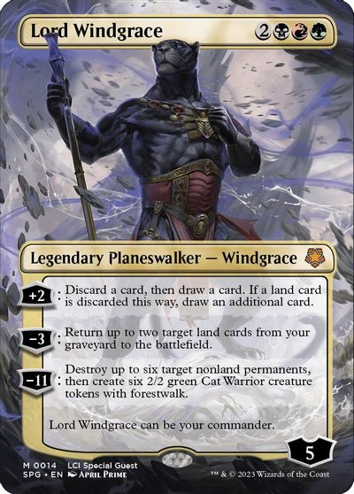 Lord Windgrace (Borderless) card art